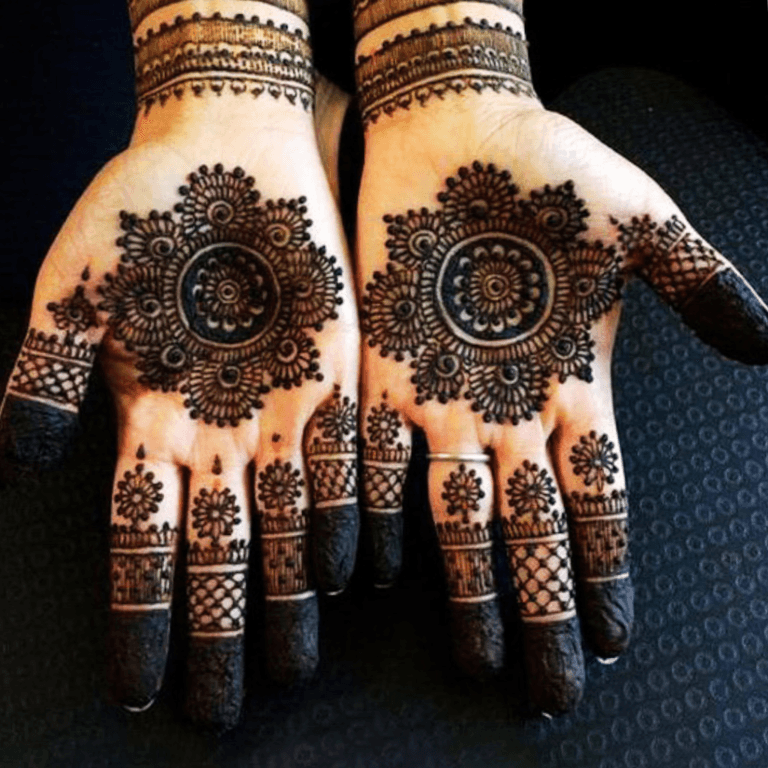 mehndi design simple