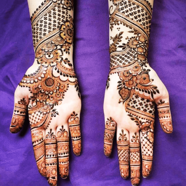 mehndi design simple