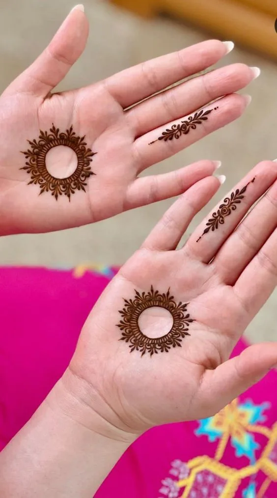 mehndi design simple