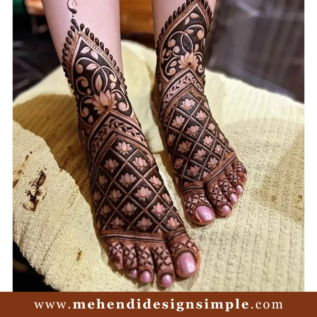 Top 15 leg mehndi design simple arabic 7 stylish mehendi designs